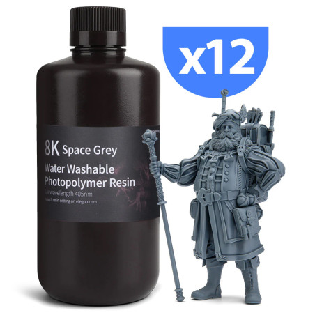 Résine à lavage à l'eau 8K